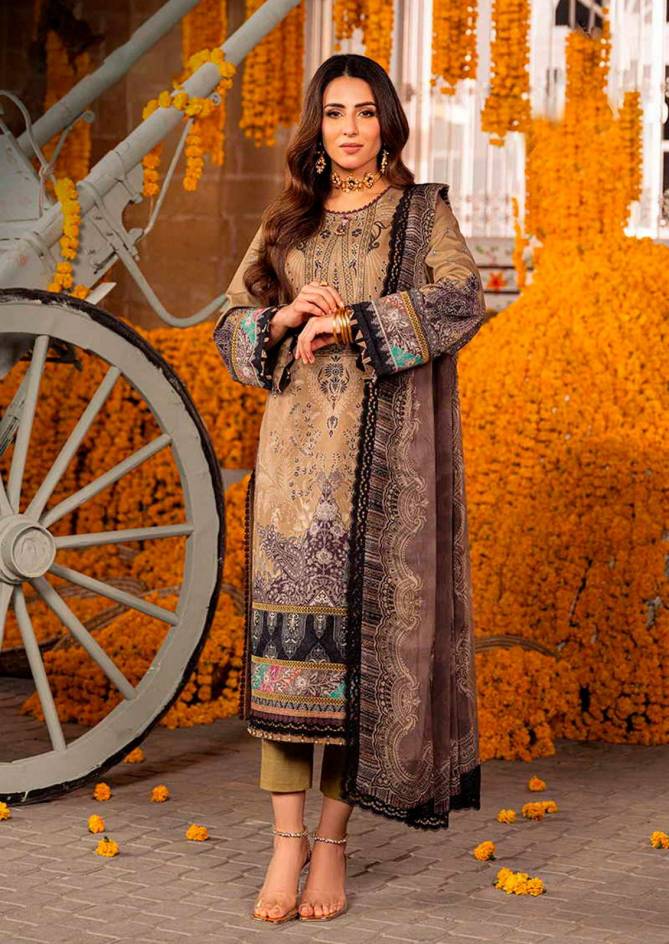 Ramsha Vol 2 By Hala Heavy Cotton Printed Pakistani Dress Material Wholesale Market In Surat